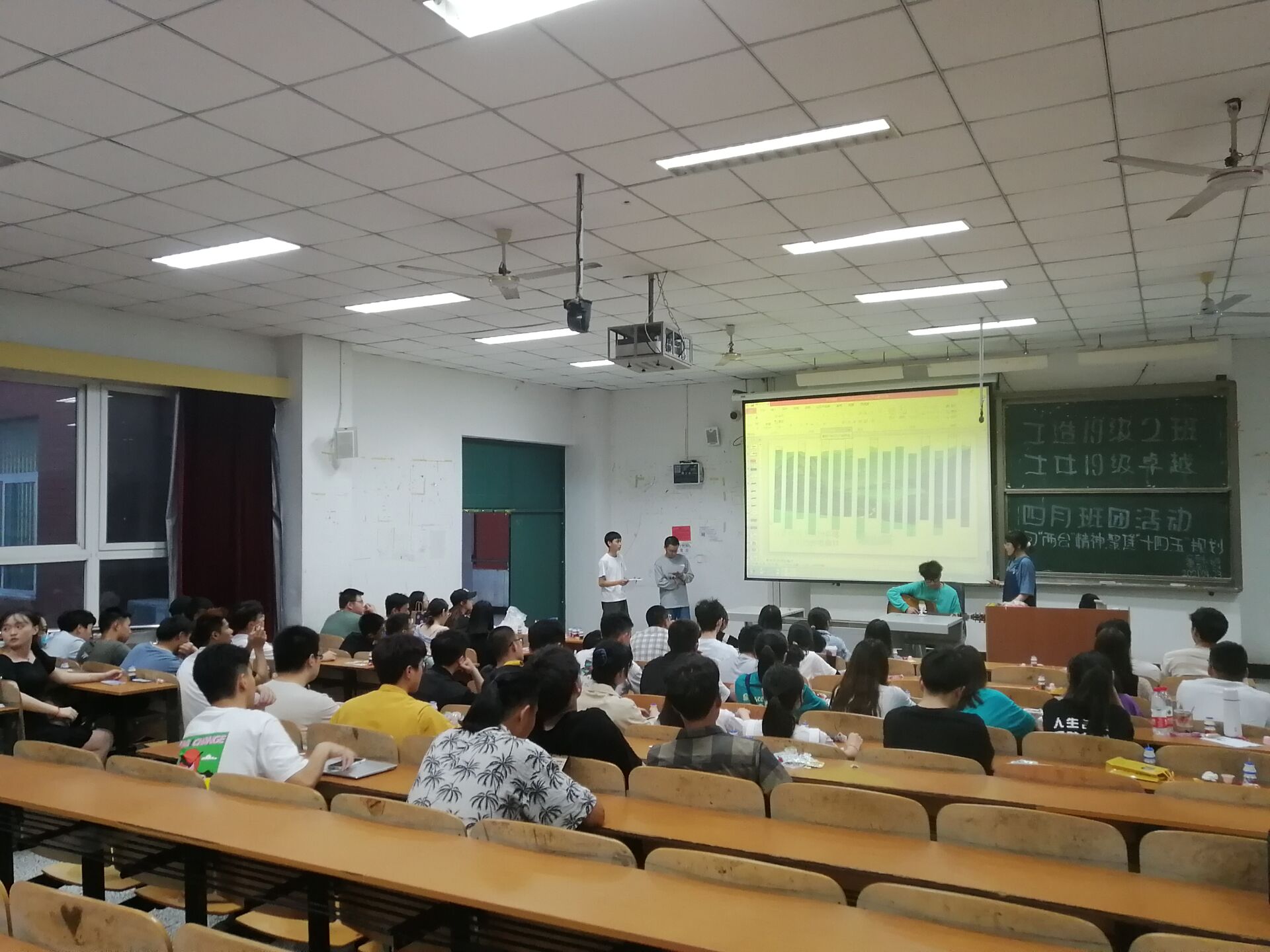 土木工程学院工程造价2019级2班与土木工程2019级卓越班开展四月班团活动.jpg
